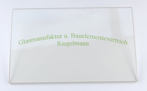 Kaminglas ROBAX® Markenglas 38,5 x 38,5 cm 0,5 dick