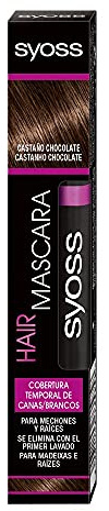 Syoss Hair Mascara Cobertura Temporal #Castaño Choco - 16 ml