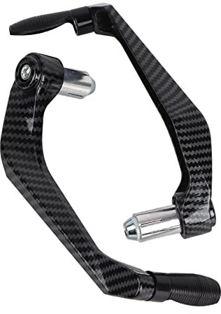 KIMISS Universal 7/8in 22mm CNC Aluminum Handlebar Brake Clutch Lever Hand Guard Protector Motorcycle Brake Protector for Motorbike, Scooters, Electric Cars, Mountain Bikes