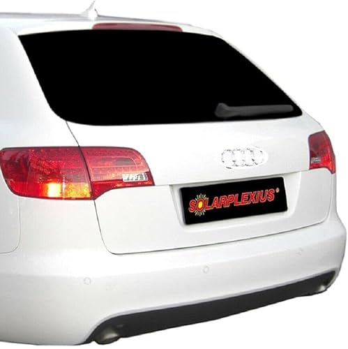 Solarplexius Auto-Sonnenschutz Scheiben-Tönung passgenau für Audi A6 Avant Allroad C6 Bj. 2004-11 Keine Folie 1x Heckscheibe