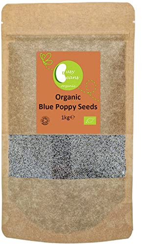Organic Blue Poppy Seed - Certified Organic - by Busy Beans Organic (1kg)