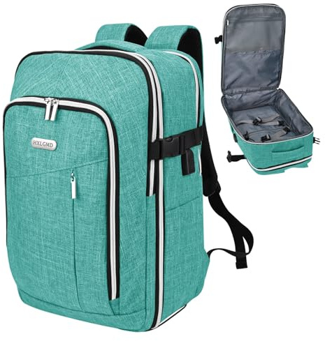 Personal Item Travel Carry On Luggage Backpack for Women Men Flight Approved Casual Weekender Laptop Bag for College Business Outdoors Hiking Water Resistant Lightweight Daypack with USB Charging Port