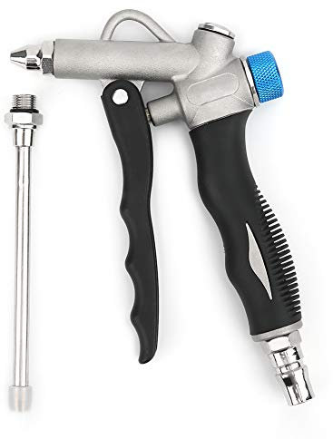Air Blow Gun, G1/4in Industrial Dust Cleaning Air Blower Gun Air Compressor Tools with Adjustable Air Nozzle Pneumatic Air Compressor Accessory Tool