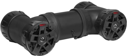 BOSS Audio Systems ATV654 ATV UTV Weatherproof Sound System - 6.5 Inch Speakers, 1 Inch Tweeters, Built-in Amplifier, Bluetooth