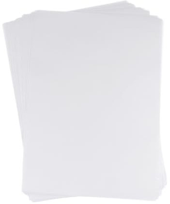 HEMOTON 100pièces Papier Cuisson Jetable Antiadhésif Blanc Pur Papier Sulfurisé Graisse Pâtisserie Emballage Alimentaire Hamburger Poulet