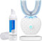 Brosse à Dents ultrasonique Automatique, Brosse à Dents à Ultrasons pour Adulte Brosse à Dents Électrique avec Minuterie 360° à Ultrasons Brosse à Dents Électrique (Noir, 1)