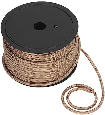 SPYMINNPOO 6 Mm Reflektierendes Zeltseil, Helle Lichtemission, Risikominderung, 50 M für Camping, Bergsteigen, Angeln mit Polyester