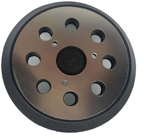 Schleifpad 5 Zoll 125Mm 8-Loch Orbit Schleifteller Ersatz Für M9202B BO5041 Exzenterschleifer Schleifmaschine Zubehör Schwarz