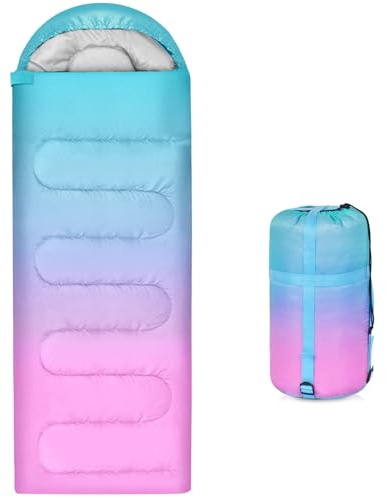 Ausletie Sleeping Bags for Adults, 3 Seasons Cold Warm Weather Waterproof Lightweight Camping Sleeping Bags for Men and Women,Camping Outdoor Travel