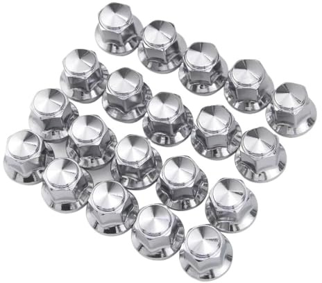 HZSMYXGS Bulloni Cerchioni Compatibile con Lincoln per MKC 2014 2015 2016 2017 2018 2019 per MKZ 2007-2016 Dadi Ruota esagonali da 32 mm 12x1,5 mm Dadi Ruota esagonali da 19 mm M12x1,5