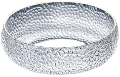 Sosoport Ensaladera de Cristal Elegante y Transparente para Servir
