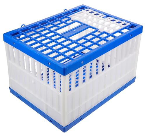 BESTonZON Caja Plegable para Aves Mensajeras Transportín Ligero de Plástico Resistente 40X297X25 CM para Suelta Entrenamiento y Transporte Seguro de Aves Viajes y Competición