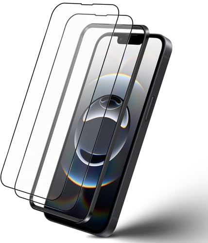 Wonsoso 2 Pezzi Pellicola Opaca per iPhone 16e/14/13/13 Pro, Antiriflesso e Anti-Impronte Vetro Temperato Opaco, Vetrino Durezza 9H Anti-Graffio, Facile da Installare, Senza Bolle