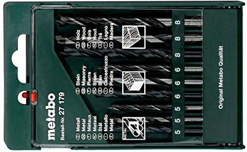 Metabo Bohrersortiment-Kassette, 9-teilig (627179000)