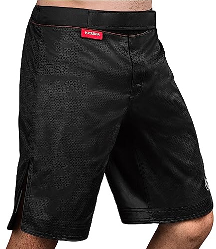 Hayabusa Hexagon Fight Shorts - Zwart XXL