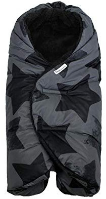 7AM Enfant Baby Car Seat - Nido Quilted Baby carier Cover, Hooded Soft Plush Lining, Stroller | (Stella Grand, Large 6-18M)