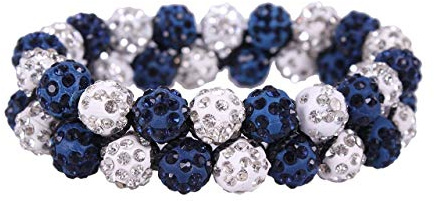ARBO-INOX - Knotenband - Haargummi - Haarband - Perlen mit Strass