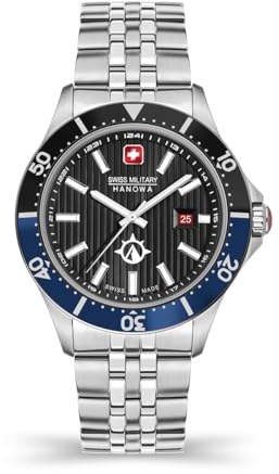 Swiss Military Hanowa SMWGH2100603 Flagship X Herrenuhr mit Edelstahlband 10 ATM