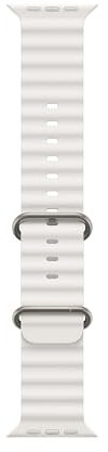 Apple Watch Bracelet Océan blanc de 49 mm
