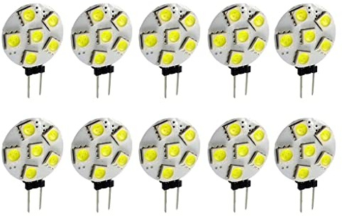 10X G4 5050 6SMD 1W Ampoules LED Ampoules Lampe Maison/Hôtel/Bureau/