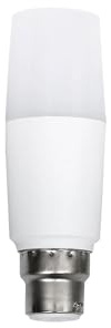LED Bayonet Light Bulb,10W (Equivalent to 100W) T7 B22 Base LED Stick Bulb Cool White 6500K Non Dimmable 1106lmn Bright Frosted Energy Saving Decorative Bulb [Energy Class A]