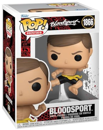 Funko POP! Movies: Bloodsport - Frank Dux - Vinyl-Sammelfigur - Geschenkidee - Offizielle Handelswaren - Spielzeug Für Kinder und Erwachsene - Movies Fans - Modellfigur Für Sammler und Display