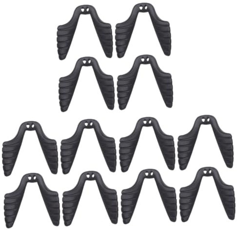 Beavorty 12 Stück Sport Sonnenbrillen Nasenpolster Für Brillen Brillen Nasenpolster Brillen Nasenpolster Nasen Brillenhalter Brillenzubehör Kinder Brillen Nasenpolster Brillen Nase