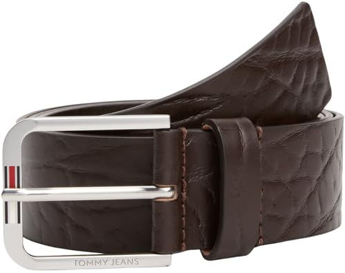 Tommy Jeans Cintura Fissa Uomo, Marrone (marrone scuro), 115 cm