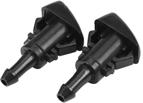 Rociador Parabrisas Compatible con Dodge para Caliber 2007 2008 2009 2010 2011 2012 2 Piezas Boquilla De Limpieza De Parabrisas Boquilla De Parabrisas 5160308AA