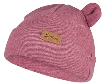 Sterntaler Beanie mit Millefleurs für Mädchen - Kinder Mütze aus feiner Strickware