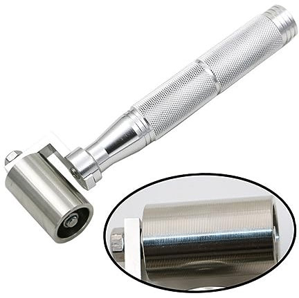 SEWOART Carta Da Parati in Acciaio Inossidabile Cuscinetto Bimetallico Strumento Fai Da Te Antiscivolo Per Decorazione Domestica