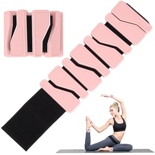 Gewichtsmanschetten 2er Set (Je 0,46 kg), Verstellbare Handgelenk Gewichte, Gewichtsfitness-Armband, Ankle Weights für Tanz, Barre, Pilates, Cardio, Aerobic, Walking