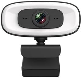 AYJYZHIAG Mini Webcam USB 4K Full HD 1080P for Ordinateur, Compatible avec Microphone et trépied, for PC, Ordinateurs Portables, Diffusion en Direct(4k Webcam)