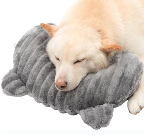 Beruhigende waschbare Hundebett-Kissenmatte - Beruhigendes, waschbares Nackenkissen für Haustiere - Kuschelkissen für Hunde,Geeignet für Sofa, Couch, Schlafplatz, , Höhlenbett, Nackenrolle, Wolkenbett
