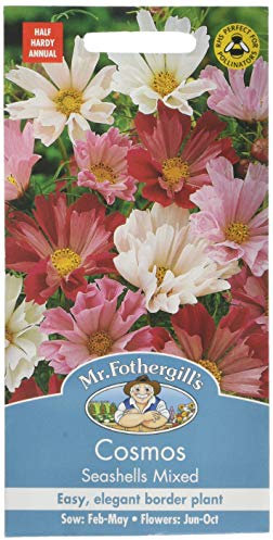 Mr. Fothergill's 11880 Cosmos Seashells Mixed Flower Seeds