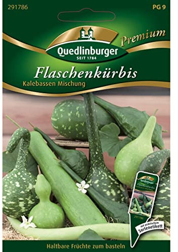 Quedlinburger Kalebassen-Kürbis, 1 Tüte Samen