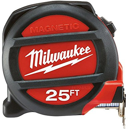 Milwaukee ELEC Werkzeug 48–22–5125 Magnet Maßband, 25 '