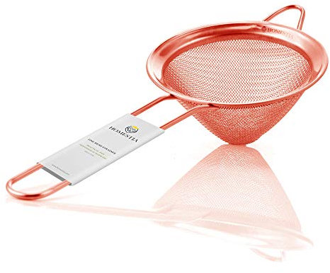 Homestia 304 Stainless Steel Fine Mesh Strainer, Sieve Sifter For Tea, Rose
