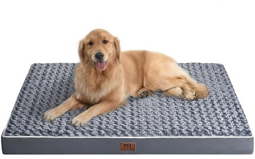 WESTERN HOME WH Orthopedic XXL Dog Bed for Jumbo Dog Washable Pet Bed, 47in