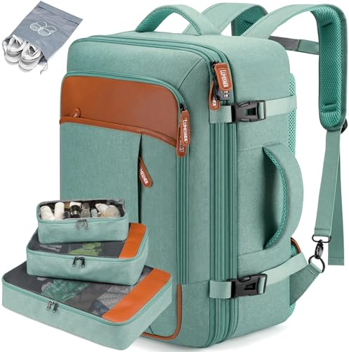 Lumesner Handgepäck-Rucksack (Grün, XL)
