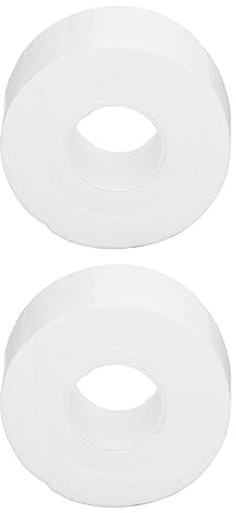 Sonew 2 Rouleaux de Protège-col Jetables, Protège-cou de Chemise, Protecteur Auto-invisible, Chapeau de Protection Anti-transpiration contre les Taches de Sueur