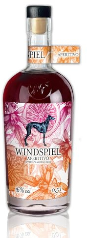 Windspiel Aperitivo (1 x 0,5l) | Der leckere Aperitif mit Farbwechsel, mediterran und sommerlich-leicht - 16% vol.