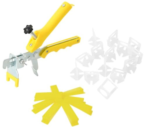 vidaXL Sistema di Livellamento per Piastrelle 250 Cunei 500 Clip 3 mm