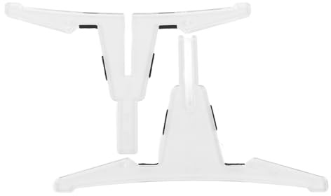 Dilwe Support de Clarinette, Support de Clarinette Détachable Portable en Plastique ABS à 4 Pieds pour Clarinette ou Flûte (ABS2)
