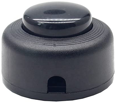 Boden halbrunder Fuß-Reset-Schalter Fußpedal-Druckschalter Inline-Lampe LED-Licht Ein-Steuerung Beleuchtungsschalter 1St