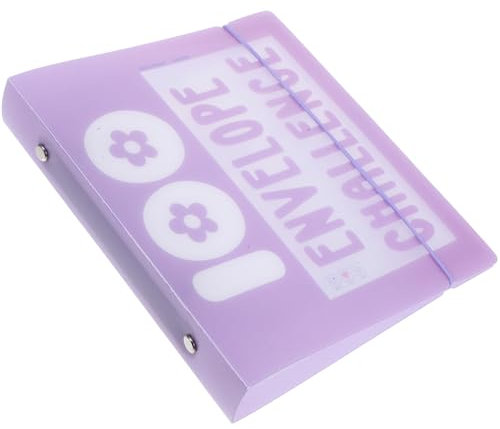 NUOBESTY Ordnerumschläge Für Kinder – Tägliche Spar-herausforderung Mit Stabilem Pvc-sparordner