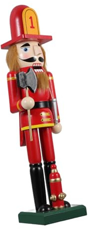 VERDANVERSE Adorno Navideño Cascanueces para Mesa y Decoración de Interiores Regalo para Fiestas y Celebraciones Festivas