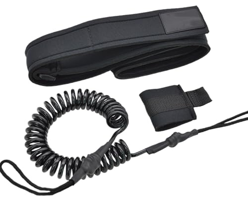 Surfboard Leash, Stand-Up Paddle Board Cinghia, Passante di fissaggio regolabile con accessori per il surf fluviale, kayak, canoa, stand up paddling