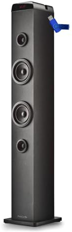 Tour de Son Ngs SKYCHARMPRO, Fonction d'appairage Multiple, Bluetooth, USB, Entrée Optique, Entrée Microphone+Clé USB 32G