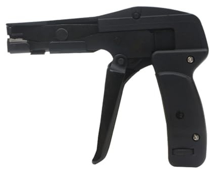 Niceminiwall per HS-600A - Tendicavo in nylon con strumento di serraggio automatico e taglio per cinghie da 2,2 mm a 4,8 mm, per una costruzione in acciaio duratura per la casa e l'industria